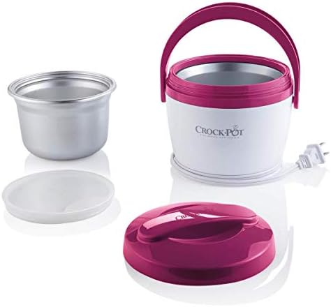 Leak-Proof Crock-Pot Lunch Crock Portable Food Warmer 20oz – Pink S03U - Leak-Proof Heated Bento Box Lunch Warmer Detail