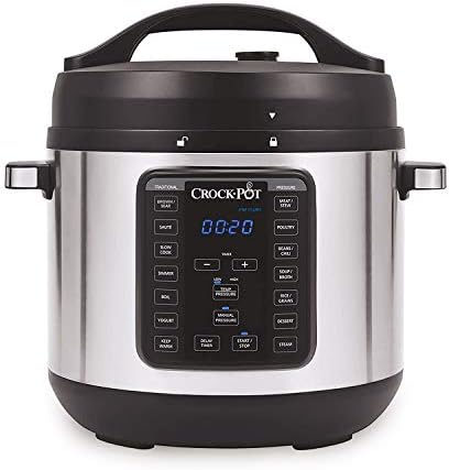 Speed-Cooking Crock-Pot 8 Quart Express Crock Multi-Use Pressure Cooker S05K - Digital Pressure Cooker with Multi-Safety Protection - Default Title