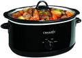 Digital Control Crock-Pot 8 Quart Manual Slow Cooker – Black S10Q - Programmable Slow Cooker with Oval Ceramic Pot - 8 Quarts Black