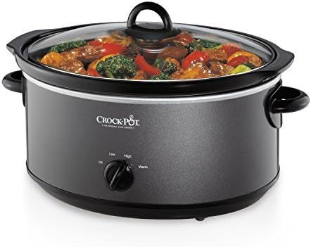 Triple-Insulated Crock-Pot 7 Quart Slow Cooker – Charcoal S09Q - Digital Crock Pot Slow Cooker for Family Meals Detail