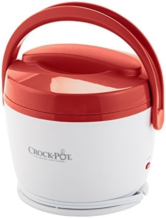 Portable Electric Crock-Pot Portable Lunch Food Warmer – Red S04M - Self-Heating Lunch Box for Office and Car Travel Detail