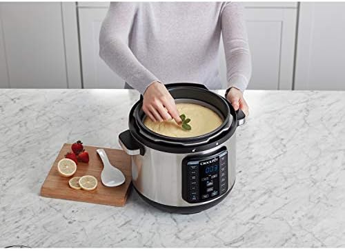 Speed-Cooking Crock-Pot 8 Quart Express Crock Multi-Use Pressure Cooker S05K - Digital Pressure Cooker with Multi-Safety Protection Detail