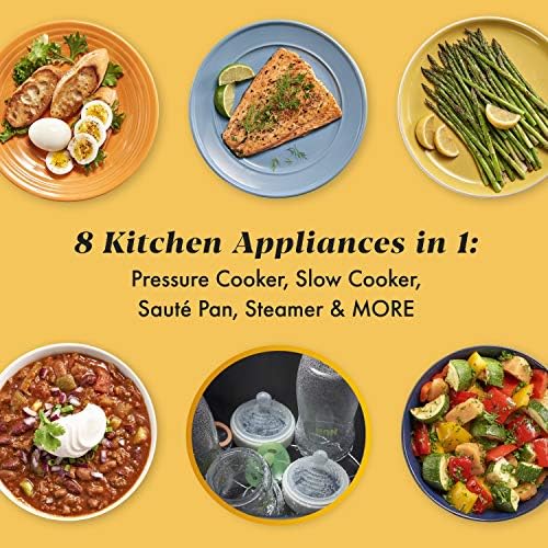 Speed-Cooking Crock-Pot 8 Quart Express Crock Multi-Use Pressure Cooker S05K - Digital Pressure Cooker with Multi-Safety Protection Detail
