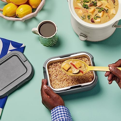Mini Personal Crock-Pot Portable Electric Lunch Box Food Warmer 28oz S14W - Portable Electric Lunch Box Food Warmer Detail